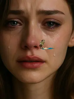 Crying eyes template