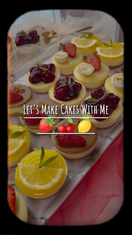 Let's make cakes...