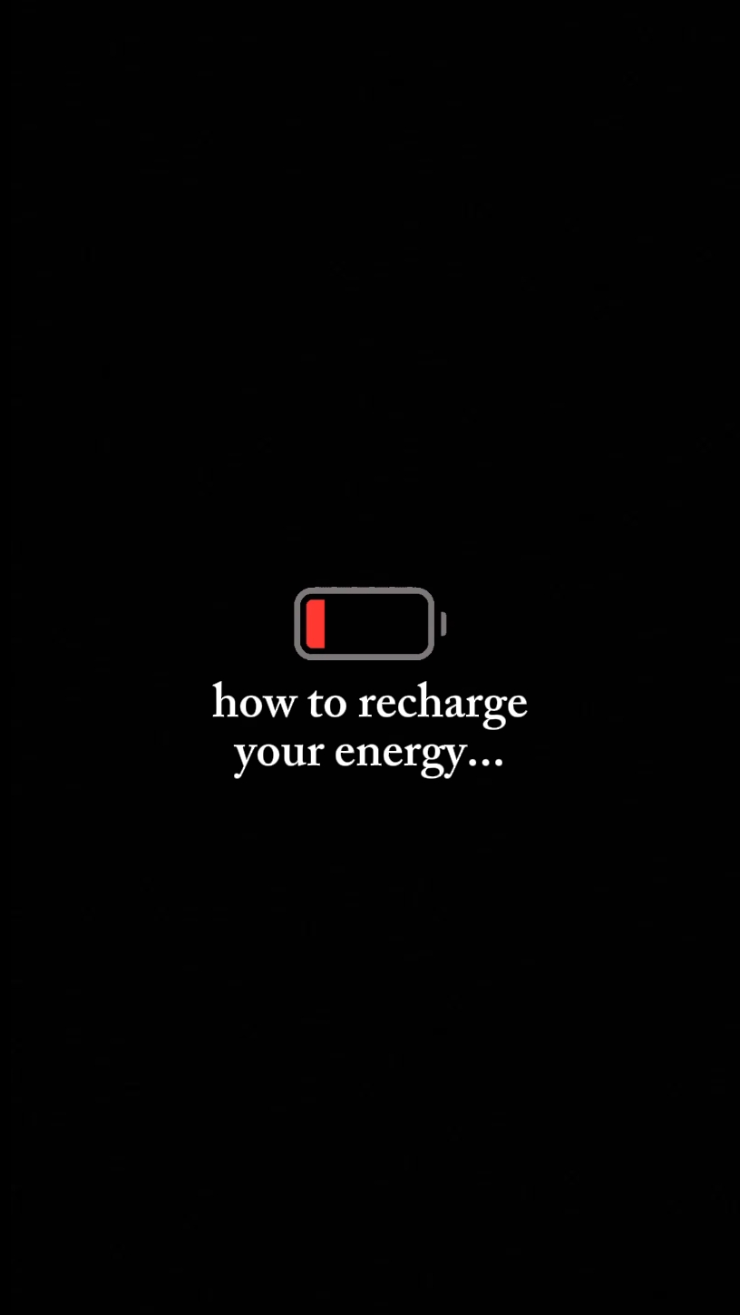 RECHARGE ENERGY?