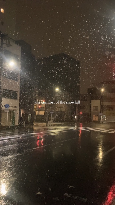 Schneefall