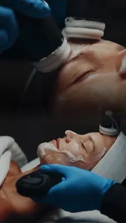 Skincare facial pele