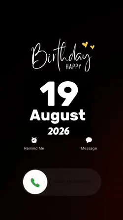 Hbd 19 August 2026