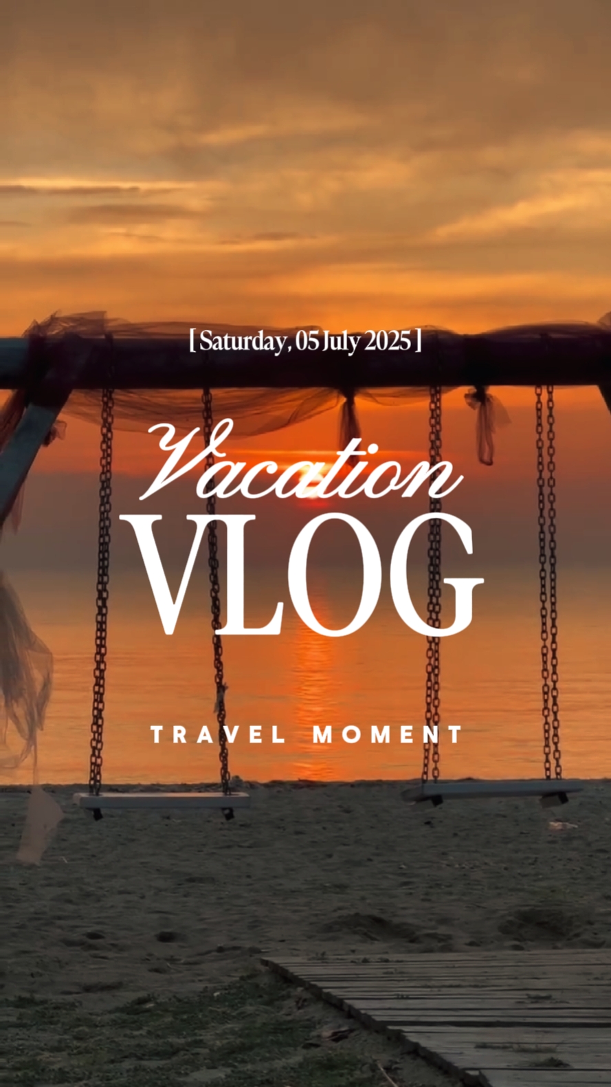 vlog de vacances