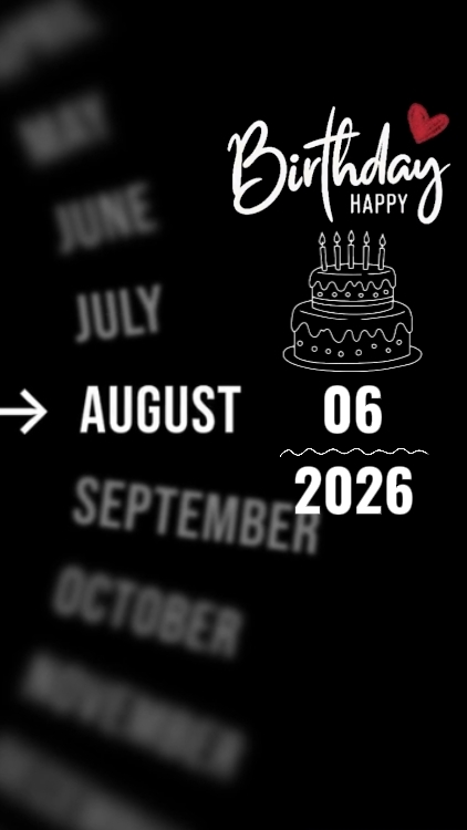 BDAY SON 06 AUGUST 