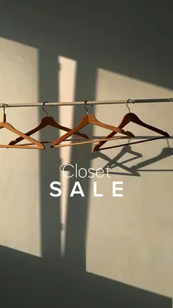 Closet Sale