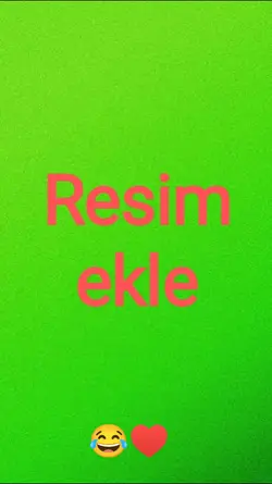 Yeşil ekran şablon