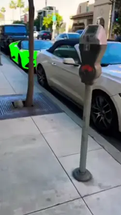 sports car Green scr