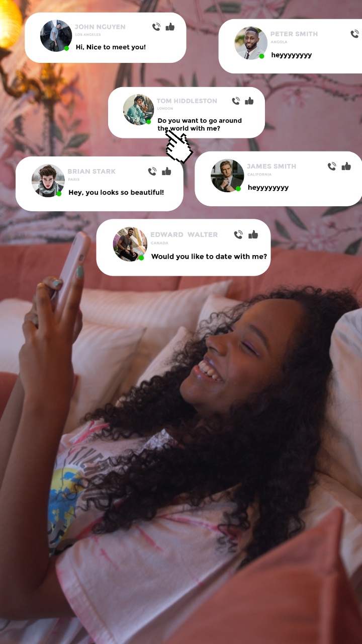 Pakikipagtipan sa App Display Beating Match Tiktok Style