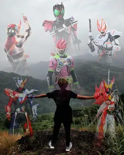 84% versi kamenrider
