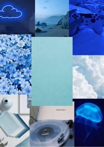 El azul necesita verde 