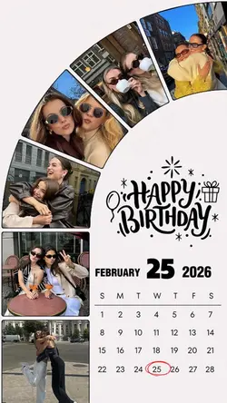 BIRTHDAY 25 FEBRUARY