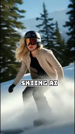 skiing ai