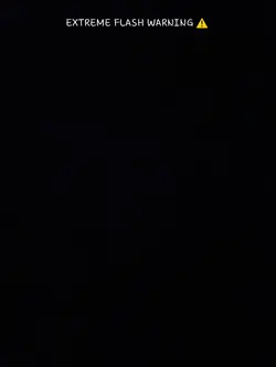 Flash warning ⚠️ 