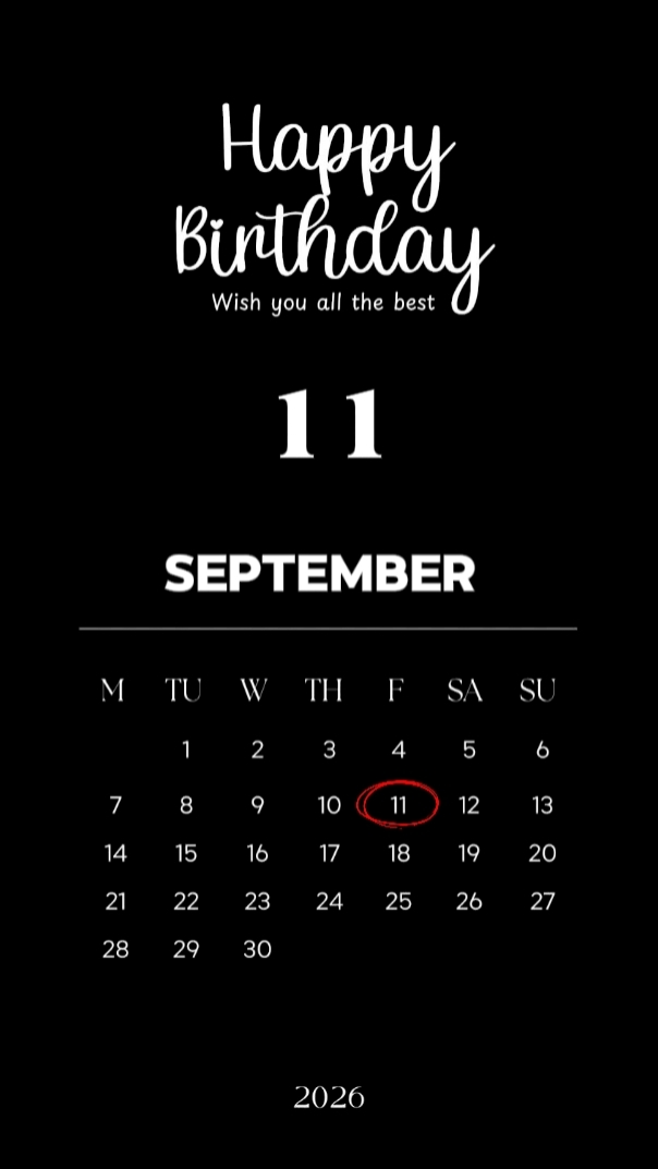 birthday 11september