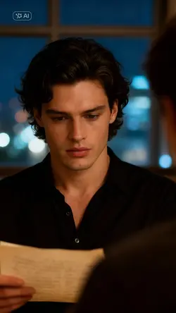 actor reading script