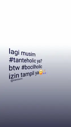 bocilholic izin 