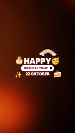 22 OKTOBER HBD