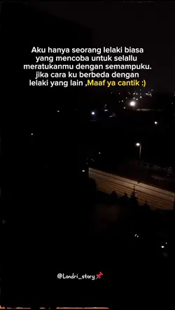 Maaf ya cantik
