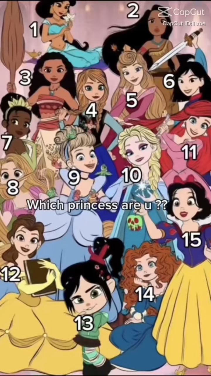 Quelle princesse es-tu