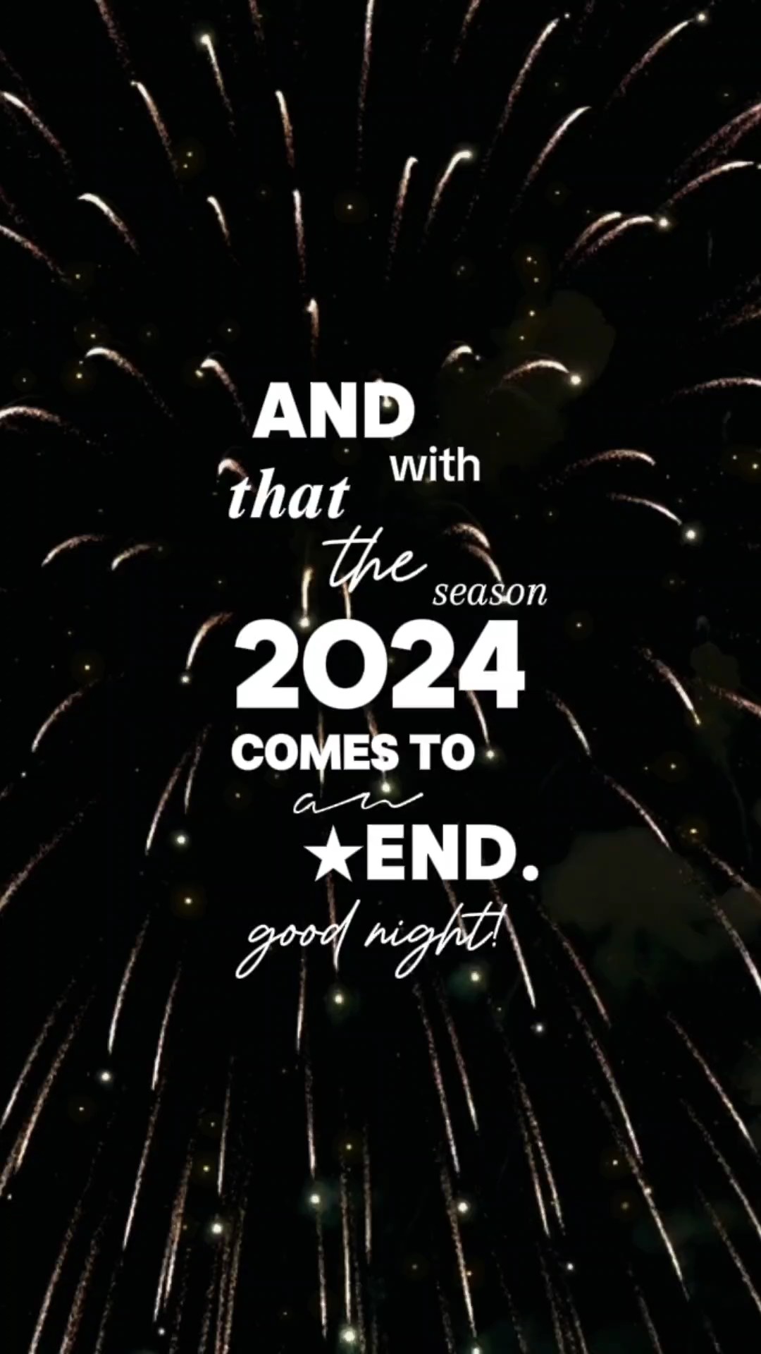 2024 recap come to..