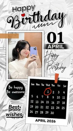 HBD 1 APRIL 2026