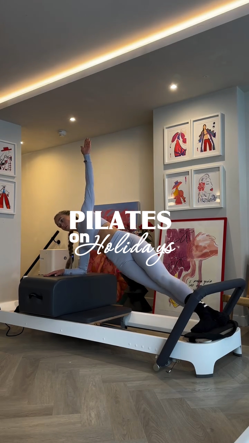 Pilates en vacaciones