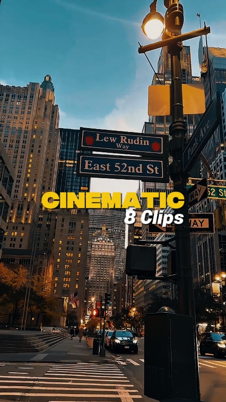 8 Clips Cinemáticos