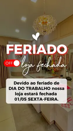 loja fechada 01/05
