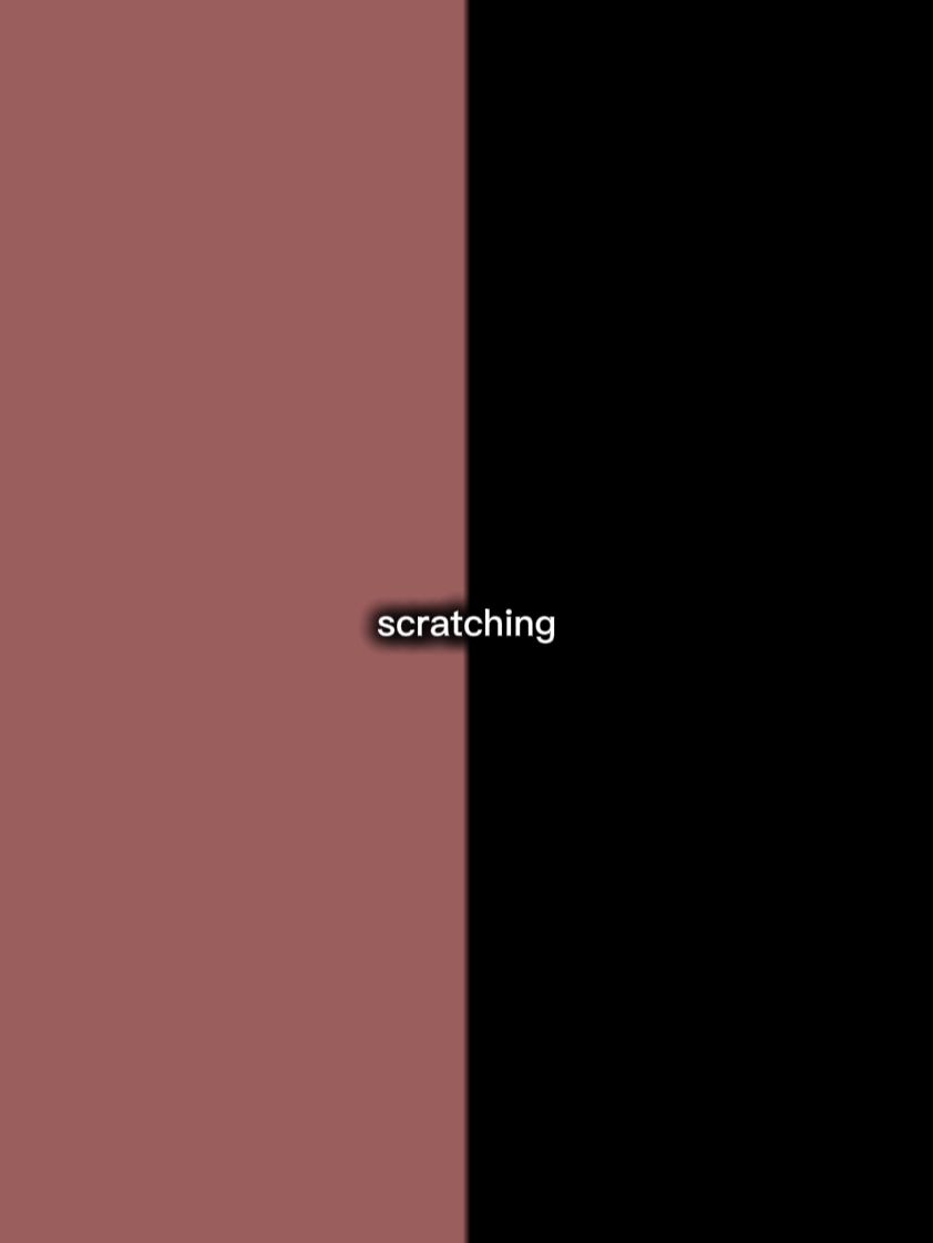 scratching 