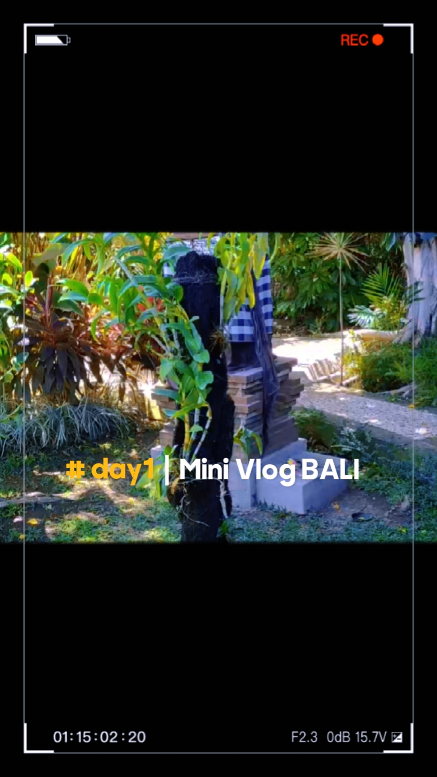 Day 1 BALI