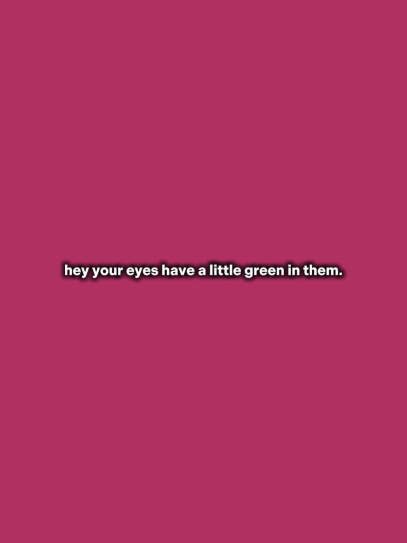 Mis ojos verdes ellos