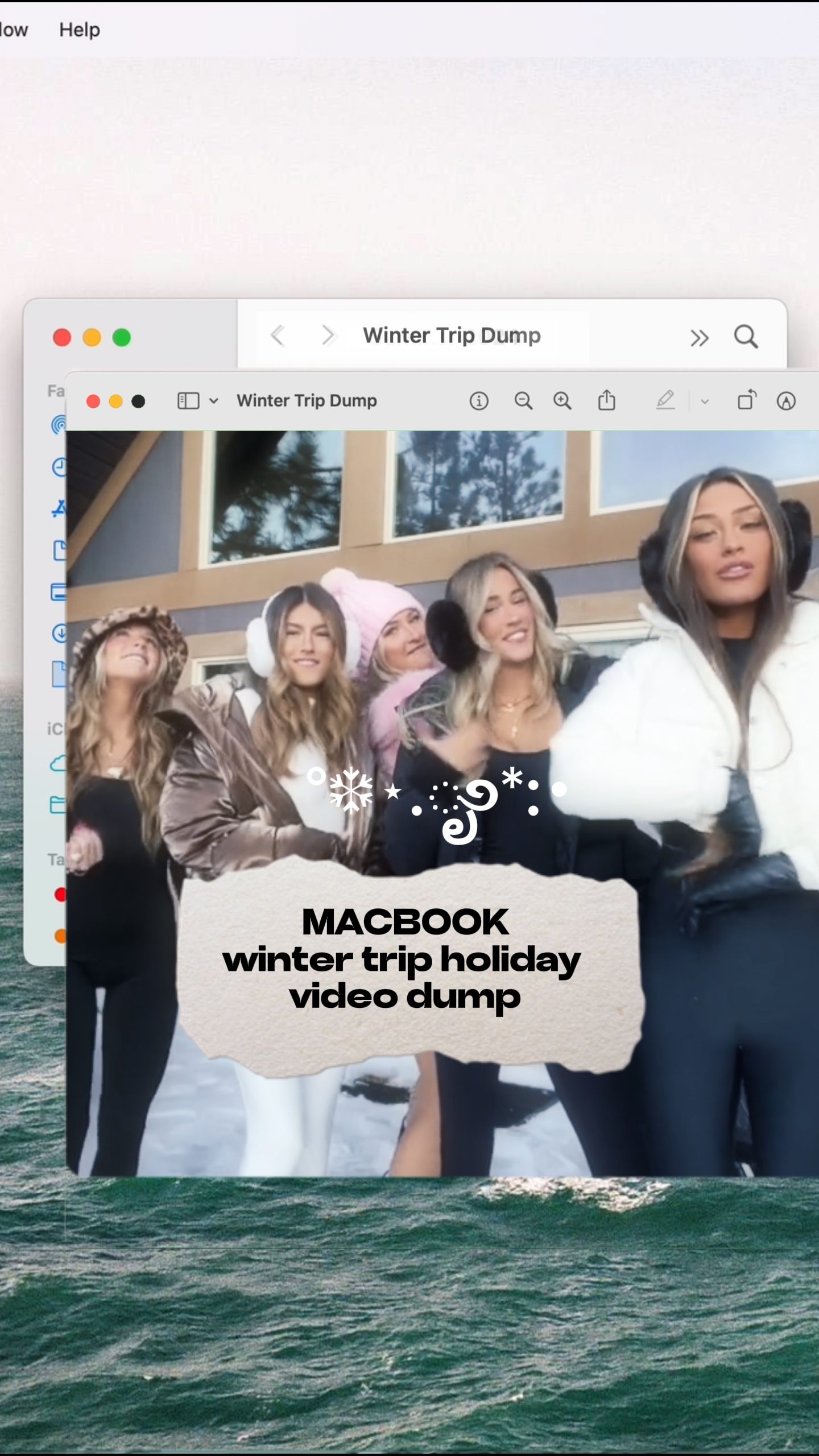 winter trip dump