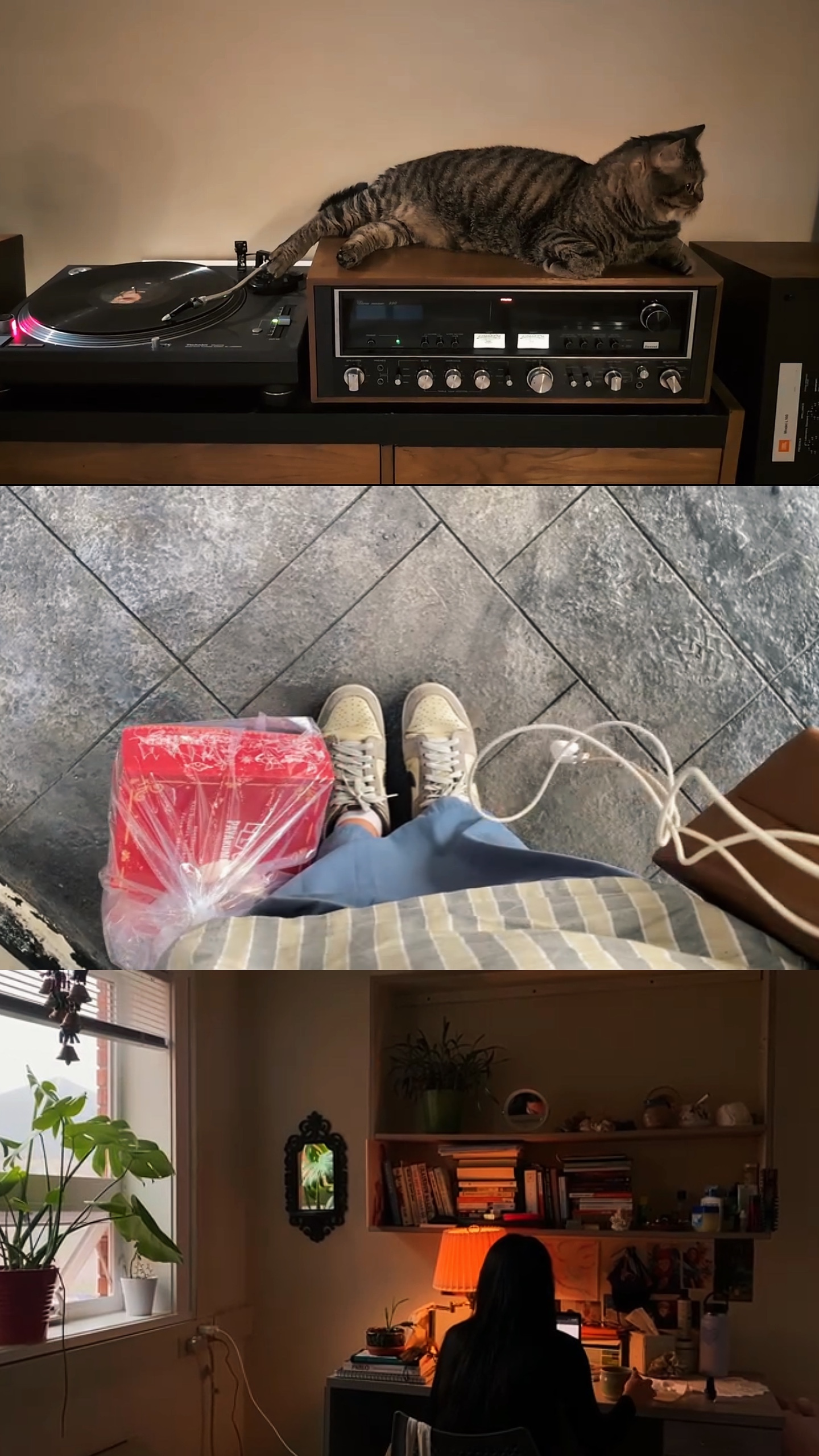 3 grid videos