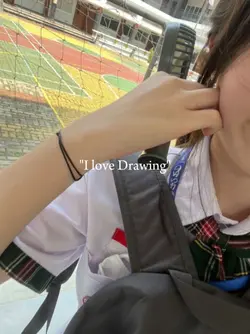 "I love drawing"