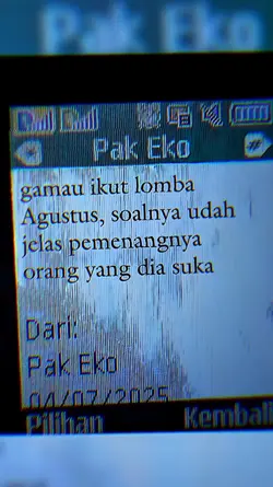 gamau ikut lomba