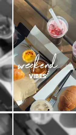Weekend vibes