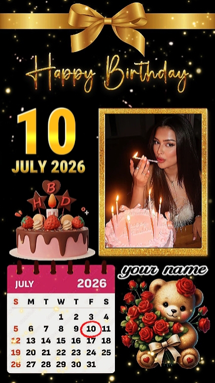 Aniversário 10 de julho