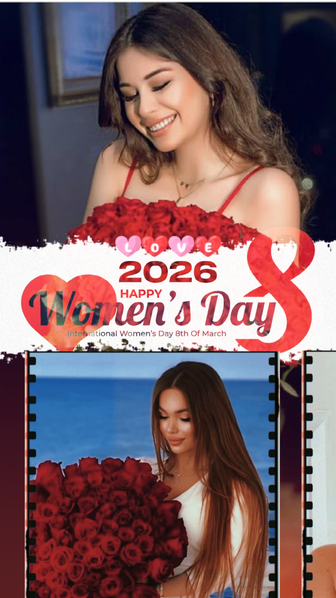 Feliz dia da mulher 