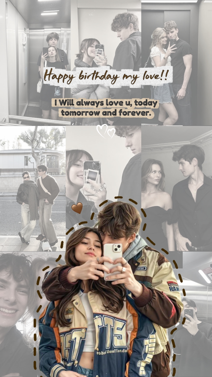 Feliz aniversário amor