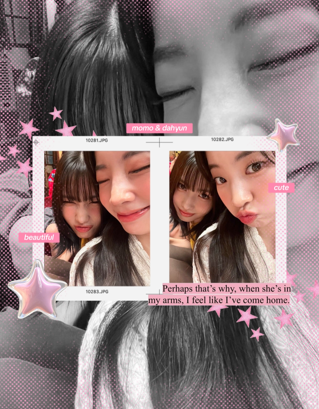 핑크 프레임 보석