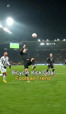 Footbal bicycle kick