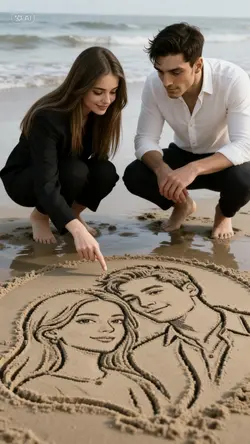 Couple photo collage