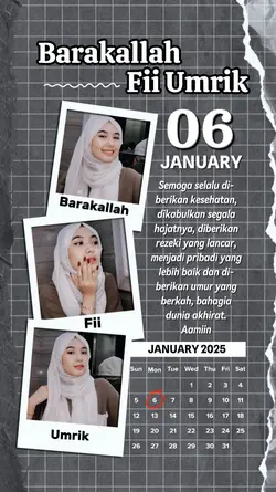 6 JANUARY MILAD 2025