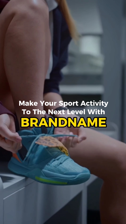 Sportschuhe Produkt Display Beating Match TikTok Style 