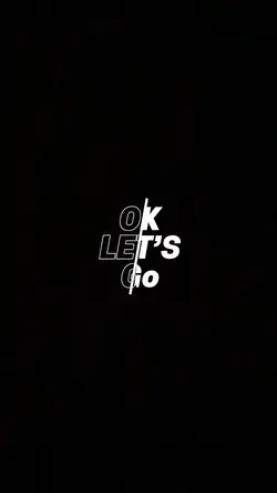 OK Let’s go
