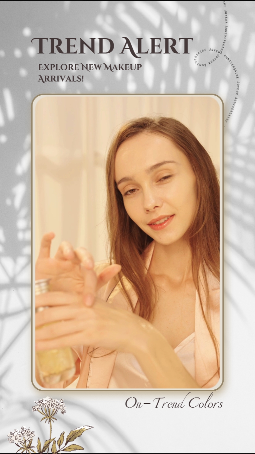 Modelo de guia de cuidados com a pele da indústria da beleza minimalista para TikTok