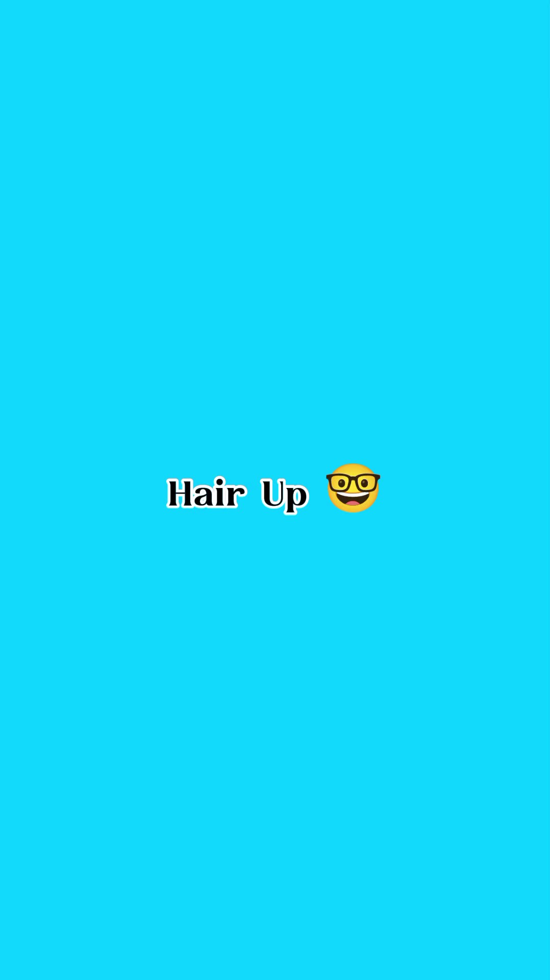 Cabelo para cima 