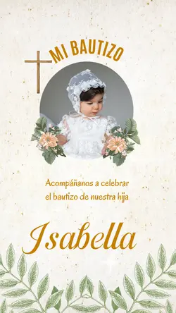 mi bautizo
