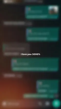 i love you 3000%