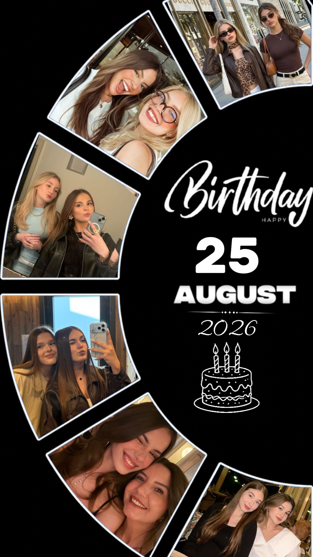 Cumpleaños 25 de agosto
